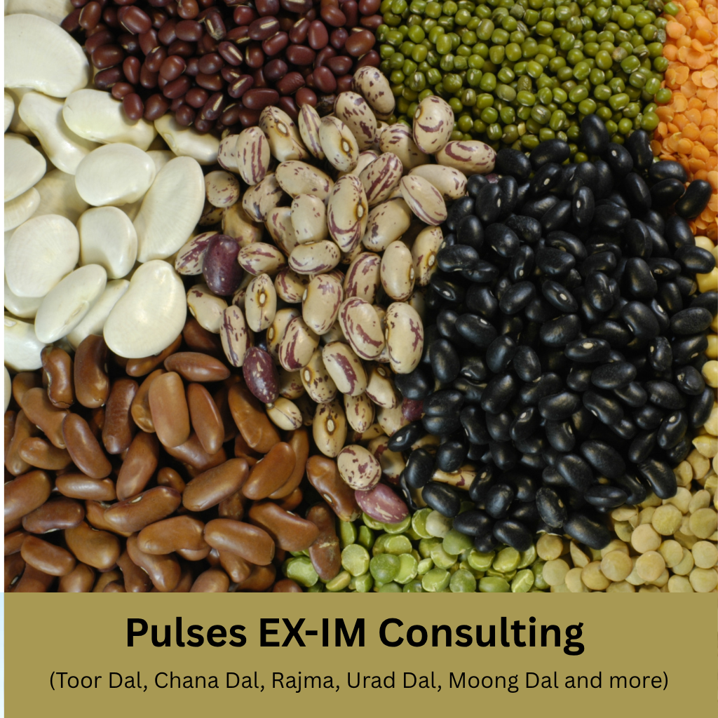 EX-IM Consulting - Pulses & Legumes (Toor Dal, Chana Dal, Rajma, Urad Dal, Moong Dal and more)